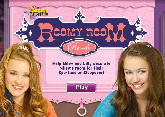 Decorate Hannah Montana Bedroom Games